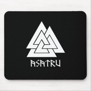 Valknut Asatru Mousepad