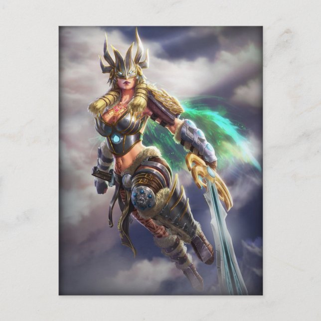 Valkyrie! Cartão postal (Frente)