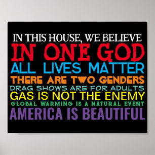 VALORES CONSERVADORES - POSTER