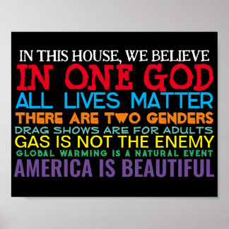 VALORES CONSERVADORES - POSTER