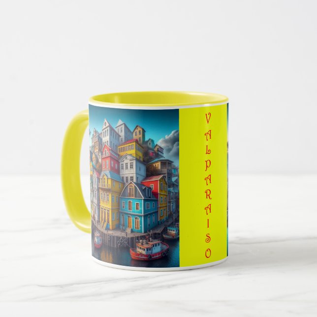 Valparaíso - Caneca Chile (Frente Esquerda)