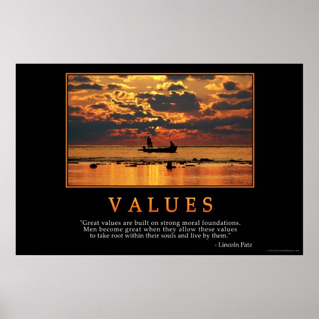 Values Poster (Frente)