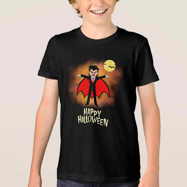 Vamire Happy Halloween - abreviação (Frente)