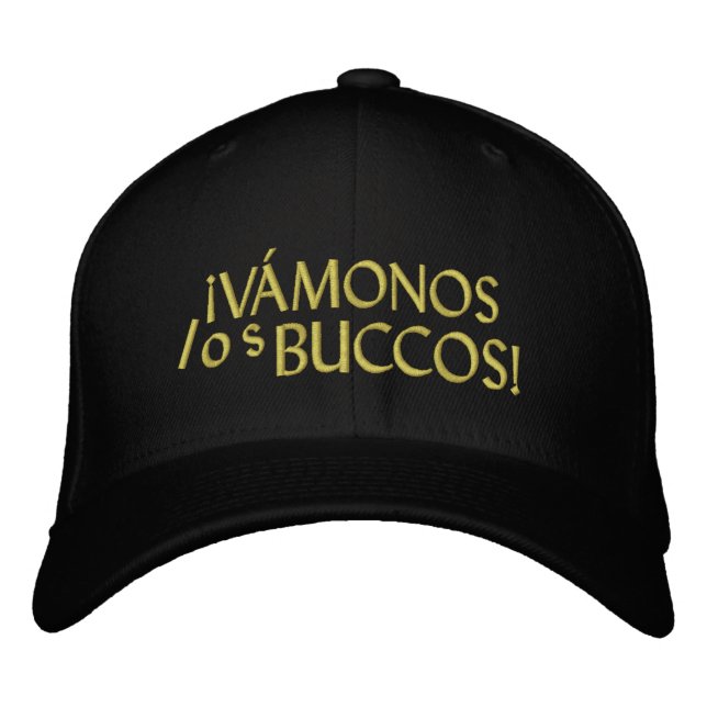 VÁMONOS LOS BUCCOS! Boné Bordado (Frente)