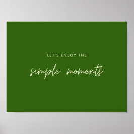 vamos aproveita os momentos simples Impressões