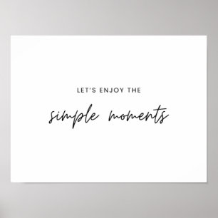 vamos aproveita os momentos simples Impressões