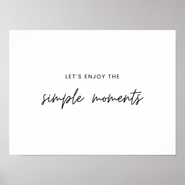 vamos aproveita os momentos simples Impressões (Frente)