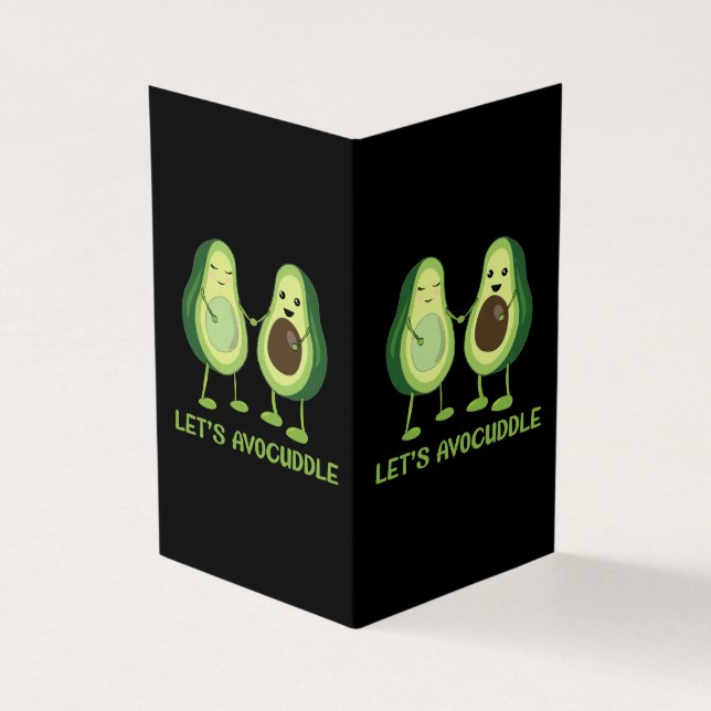 Vamos Avocuddle - Engraçado Avocado Pun (Exterior)