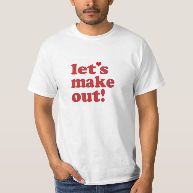 Vamos beijar camiseta (Frente)