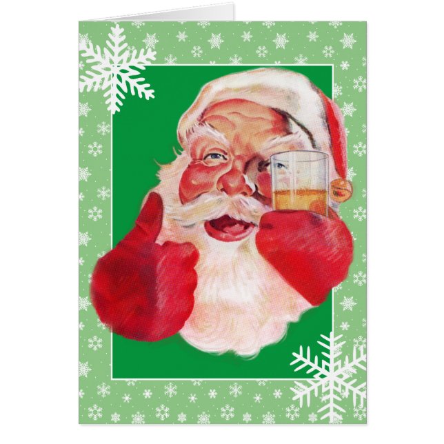 Vamos Blitzenado! Cartão de Natal (Frente)