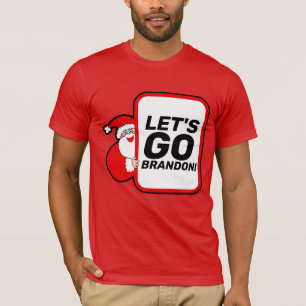 VAMOS BRANDON! CAMISETAS ENGRAÇADAS DE NATAL BIDEN