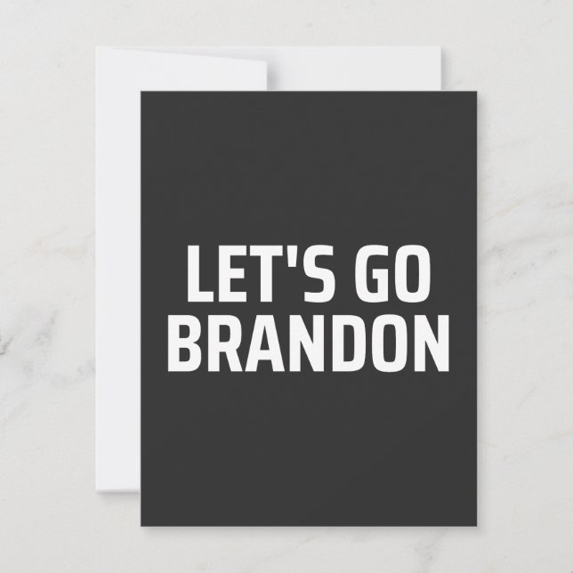 vamos brandon Ímã (Frente)
