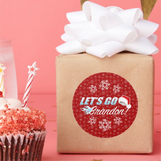 Vamos Brandon na Etiqueta de Natal (Festa)