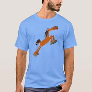 Vamos, Cavalinho! Camiseta de Cavalo de Desenho An