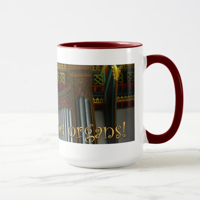 Vamos celebra caneca de órgãos - Catedral de Leice (Direita)