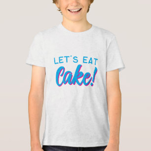 Vamos Comer Bolo Camiseta Divertida Para Amante de
