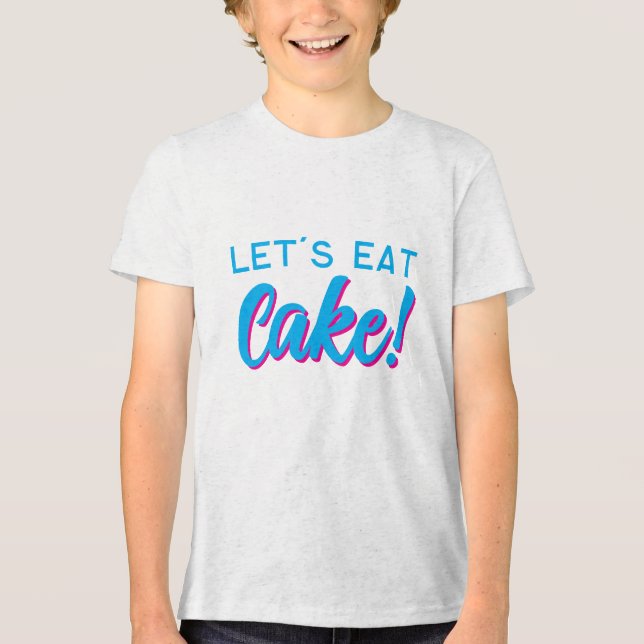 Vamos Comer Bolo Camiseta Divertida Para Amante de (Frente)