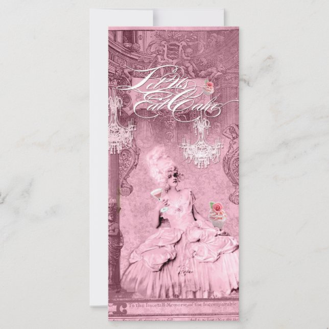 Vamos Comer Convites Para Bolo (Frente)