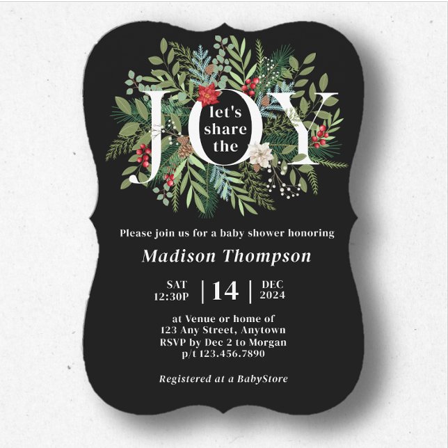 Vamos Compartilhe o elegante Chá de fraldas JOY (Criador carregado)