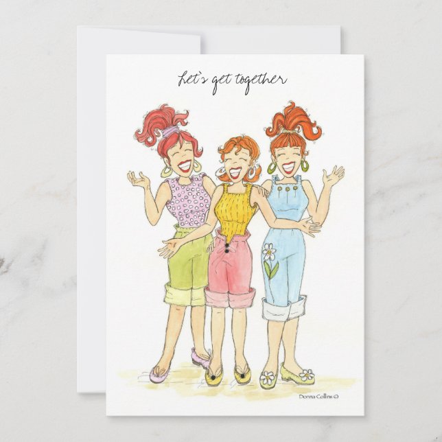 vamos de convite reúna Bar-B-Q (Frente)