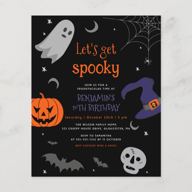 Vamos De Orçamento Fica Maluco Halloween Qualquer  (Frente)