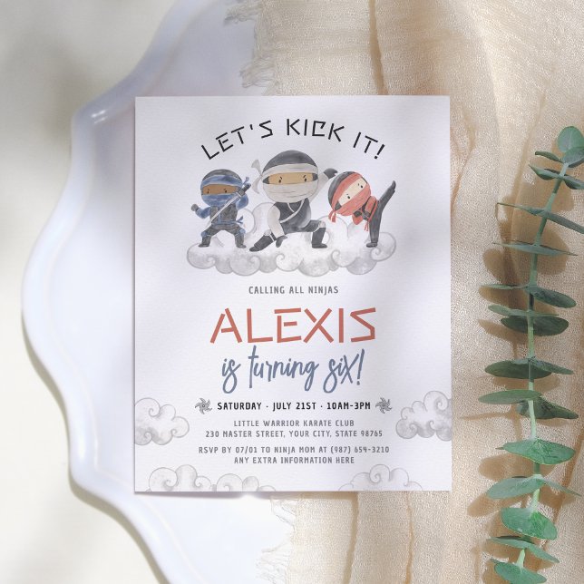 Vamos De Orçamento Kick It Ninja Martial Arts Aniv (Criador carregado)