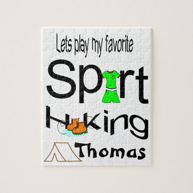 Vamos de quebra-cabeça jogue nosso esporte favorit (Vertical)