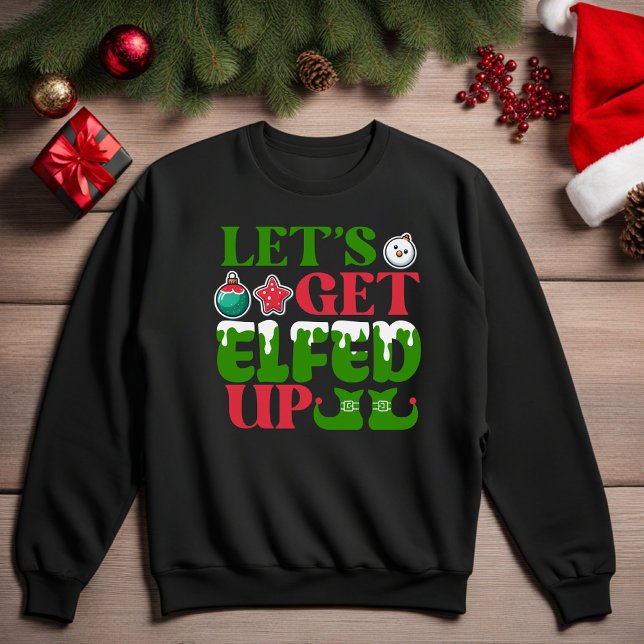 Vamos Enche A Camisa Engraçada (Hilarious Funny Christmas Sweatshirt)