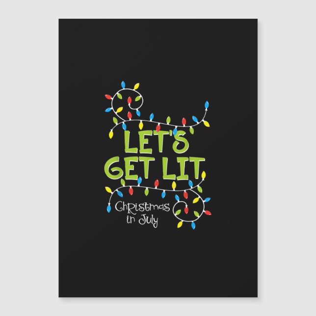 Vamos Engraçado Fica Nas Luzes De Natal (Frente)