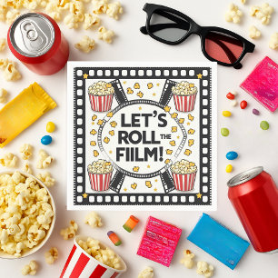Vamos Enrolar os Guardanapos de Filme Noite de C