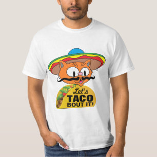 Vamos falar de Taco! Camiseta engraçada com trocad