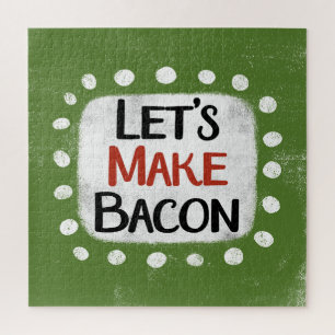 Vamos Fazer Bacon Jigsera Quebra-cabeça