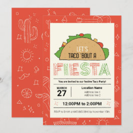 Vamos Festejar! Convites Editáveis para Festa de T