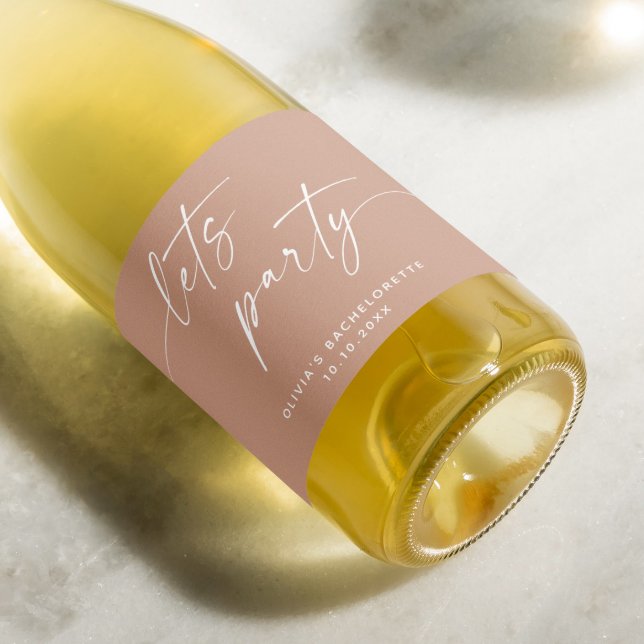 Vamos festejar. Escritório moderno rosa pálido (Criador carregado)