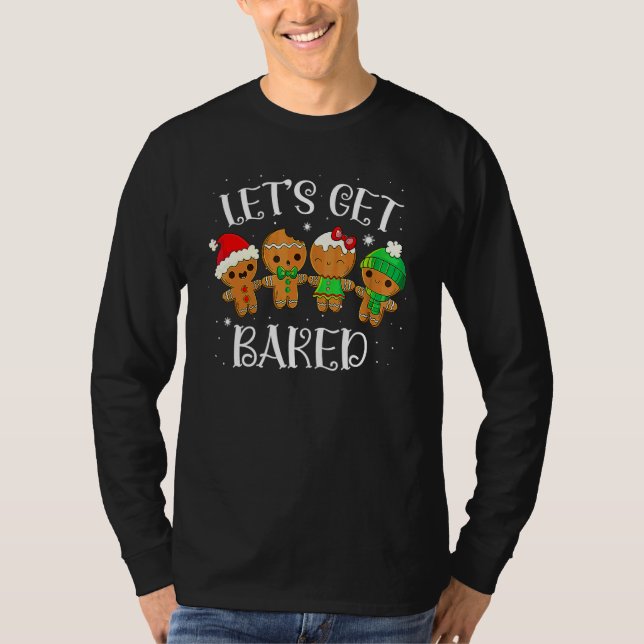 Vamos Ficar Assados Biscoito Maconha Natal Suéter  (Frente)