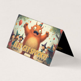 Vamos ficar assustados - Festa de Monstro Bonita