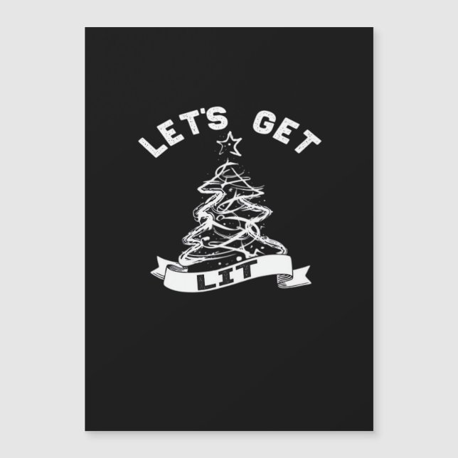 Vamos Ficar Bêbados Neste Natal Citação Divertida  (Frente)