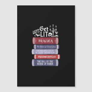 Vamos Ficar Lit - Amante de Livros de Terror Vinta