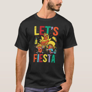 Vamos Fiesta Cinco De Mayo Camisa Mexicana Hombre