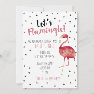Vamos Flamingle! Convite