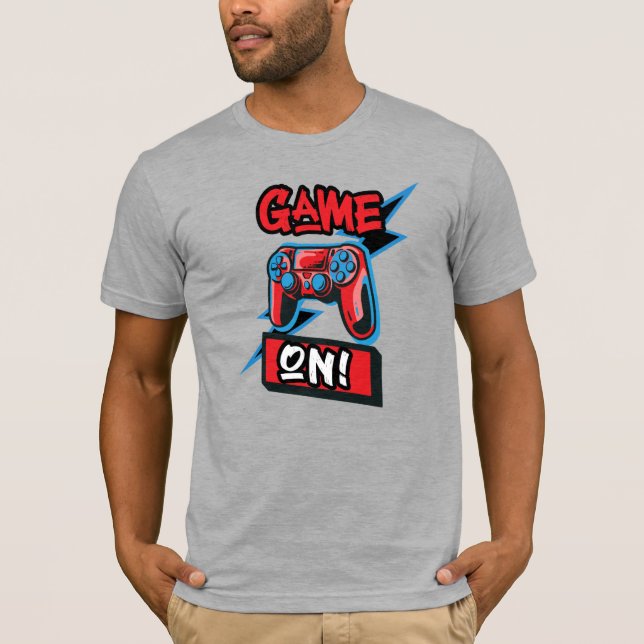 Vamos Gamer Ir! Camiseta (Frente)