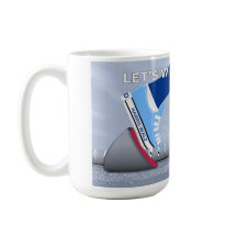 Vamos Ganhou Esta Corrida! Caneca