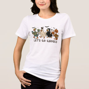 Vamos Ghouls Halloween Festa T-Shirt