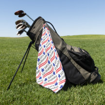 Vamos Go Brandon Golf Towel