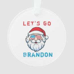 Vamos Go Brandon - Ornamento Engraçado Conservador
