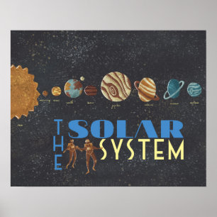 Vamos Ir Para O Espaço: O Poster do Sistema Solar