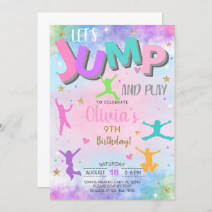 Vamos JUMP e Jay quando se faz um convite de anive