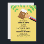 Vamos Levanta Alguns Convite Para Cervejas<br><div class="desc">Um design de desenho mostrando uma mão levantando uma caneca de cerveja. O fundo amarelo tem uma cobertura de folha verde. (FP) O cartão é fácil de personalizar com sua redação, fonte, cor da fonte, opções de forma de papel e escolha de seis tipos de papel. Envelopes brancos incluídos. Nervoso...</div>