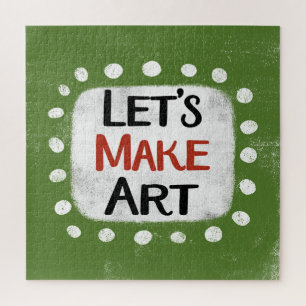 Vamos Make Art Jigsee Quebra-cabeça