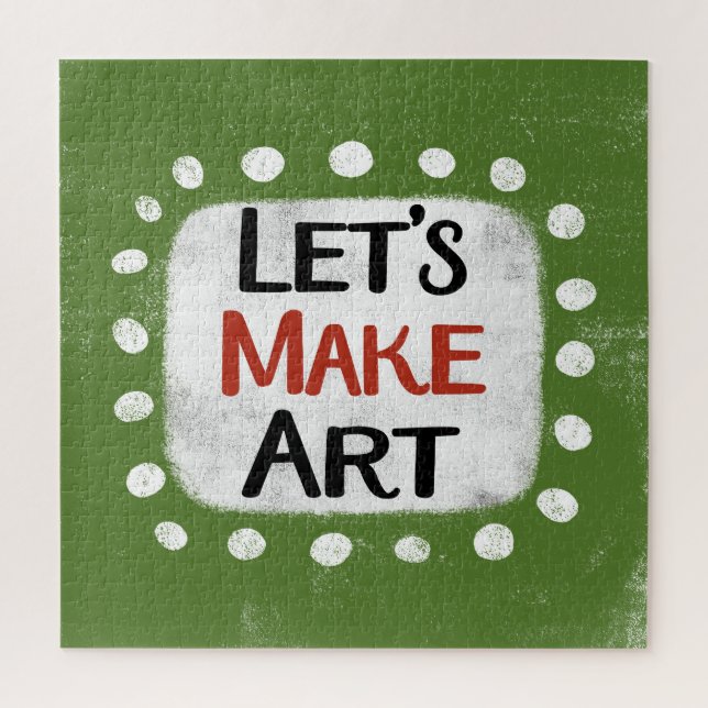 Vamos Make Art Jigsee Quebra-cabeça (Vertical)
